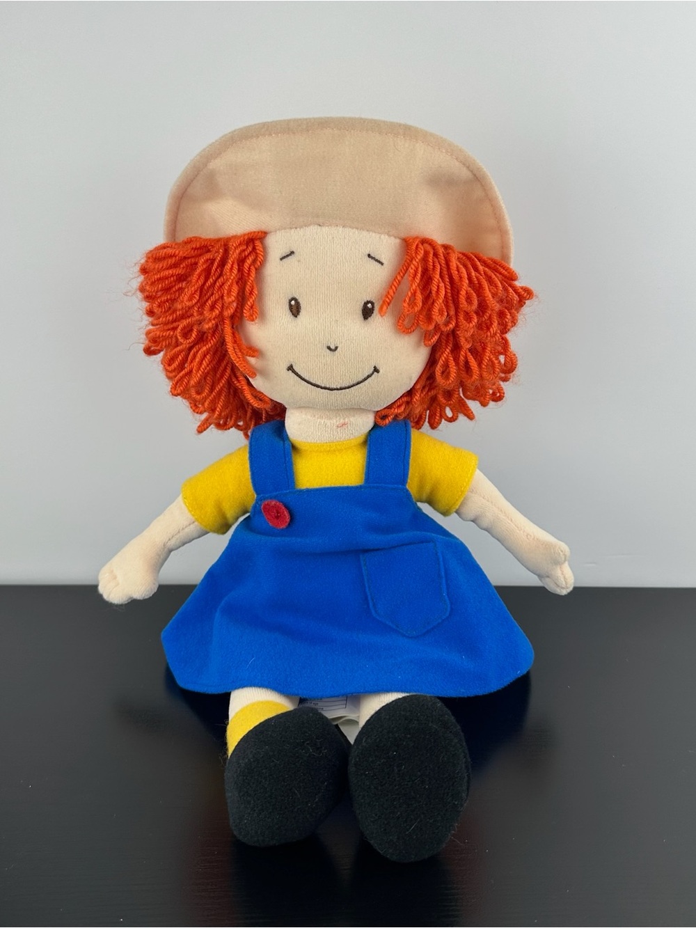 Paraskevas RARE Maggie and the Ferocious Beast 14" Plush Stuffed Doll 1 Button